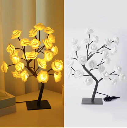 RoseGlow™ LED Table Lamp