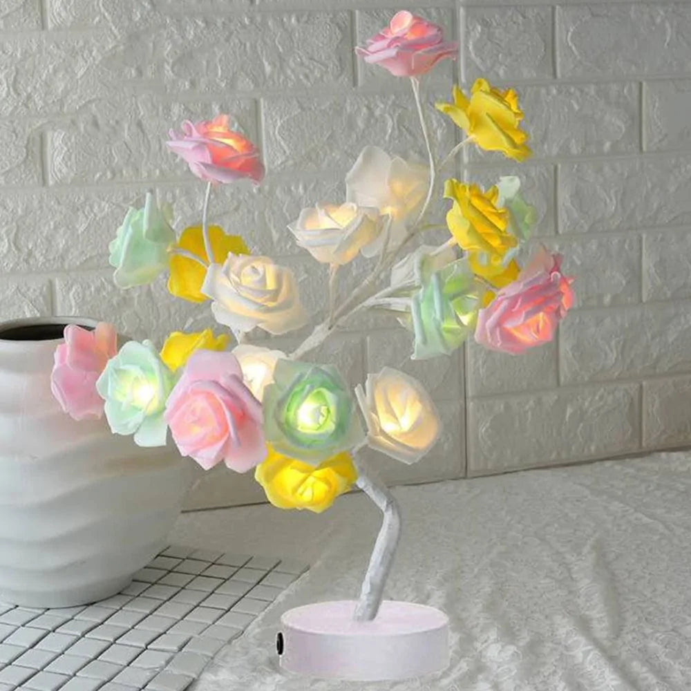 RoseGlow™ LED Table Lamp