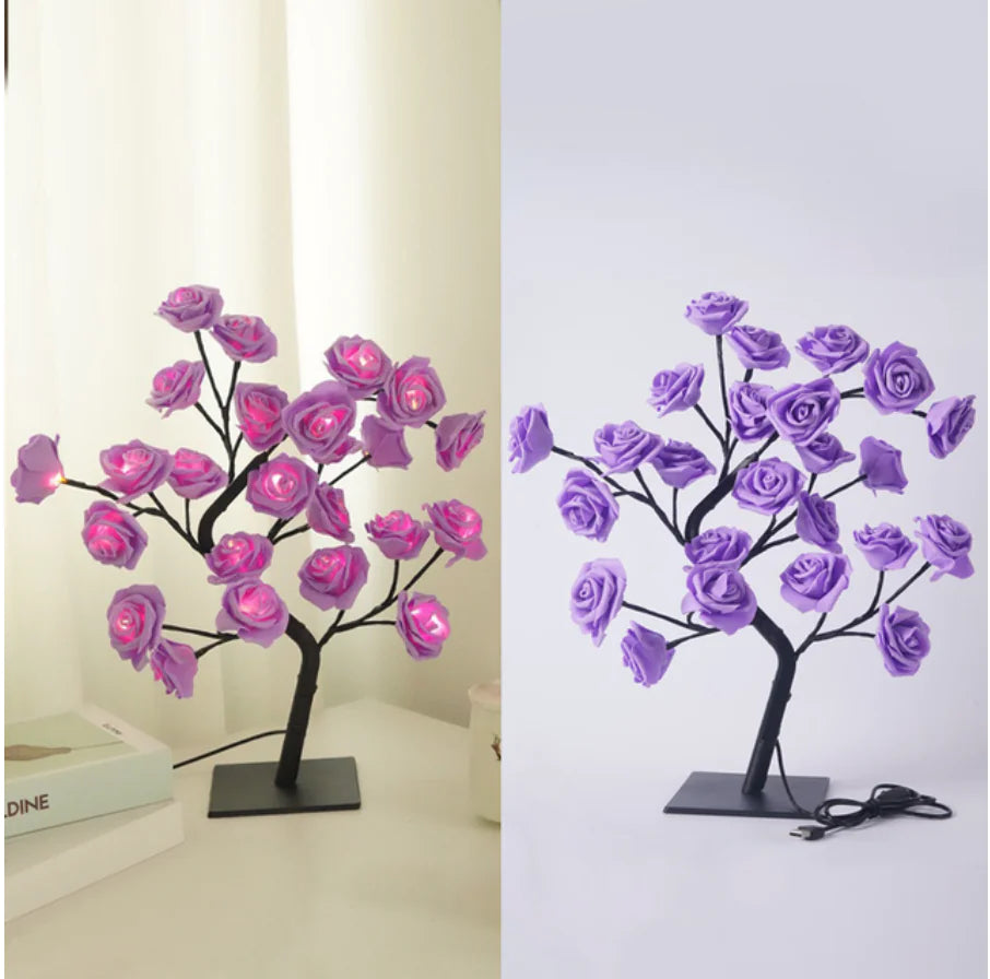 RoseGlow™ LED Table Lamp