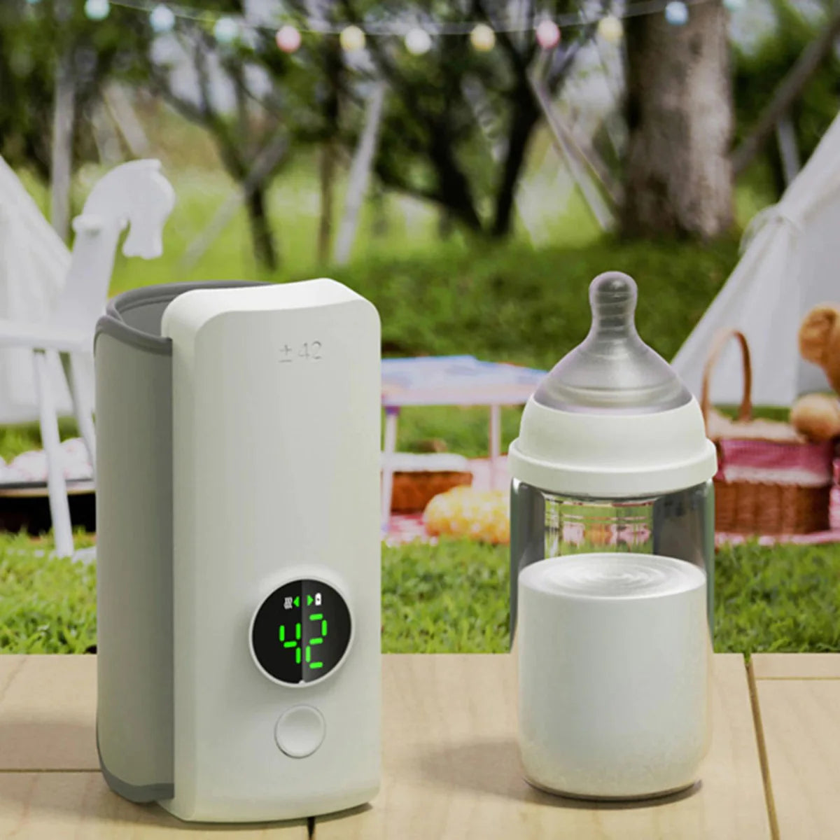 WarmEase™ Wireless Baby Bottle Warmer