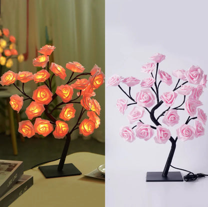 RoseGlow™ LED Table Lamp