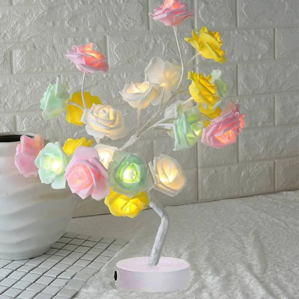 RoseGlow™ LED Table Lamp